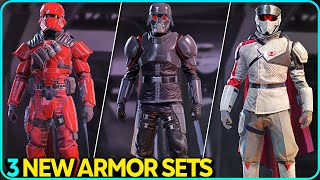 3 New Armor Sets Showcase Helldivers 2 [upl. by Giusto]