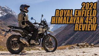 2024 Royal Enfield Himalayan 450 First Ride Review [upl. by Akiner871]