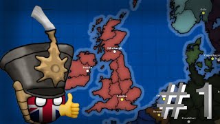 Countryball Europe 1890 Play as Great Britain Ep1 Rise of Ocean Ruler [upl. by Okiman525]