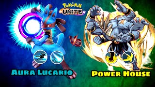 Lucario vs Machamp Ultimate Battle 💥 Pokemon unite [upl. by Malilliw]