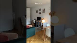 Platzsparendes Wohnen kann so schön sein 😍 roomtour smallapartment [upl. by Ahtelra]