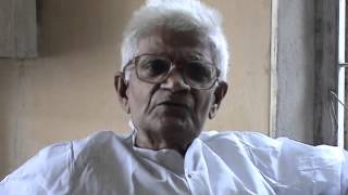 Interview part 1 with Prof AK Raychaudhuri Presidency College Kolkata 2003 [upl. by Adeehsar]