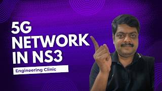 5G Network Simulation in NS3 using mmWave  NS3 Tutorials [upl. by Eicaj]