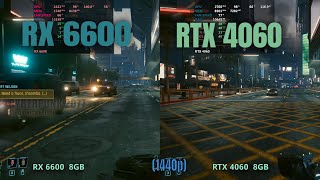 RX 6600 vs RTX 4060  1440p Gaming 2024 [upl. by Petty381]