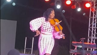 Omah Lay Live performance by Mimahviolin🎻🔥 [upl. by Uria]