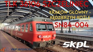 TRAIN REVIEW  SKPL Shortlines  TLK 36106 Szczeliniec  Kraków Gł  KędzierzynKoźle  SN84004 [upl. by Dorran]