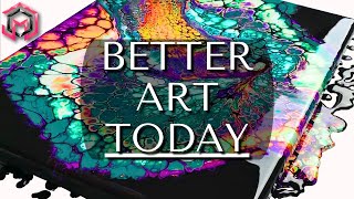 THE BEST ACRYLIC POURS of the YEAR  Pour Painting and Fluid Art for Therapy at Home [upl. by Wetzel103]