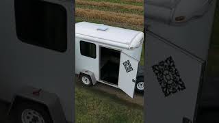 Converted A Cargo Trailer Into A Stealth Tiny House [upl. by Aicissej]