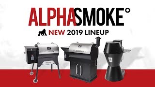 Grilla Grills NEW 2019 Lineup  Alpha Smoke° Pellet Grills [upl. by Tengdin]