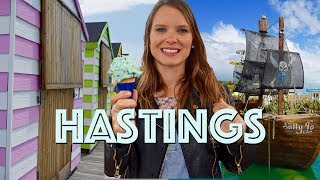 A Day Trip To Hastings South East England plus a hilarious fail  ad [upl. by Esirahc]