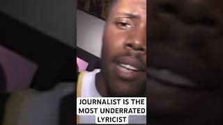 Journalist is the most underrated lyricist in Hip Hop [upl. by Ayim]