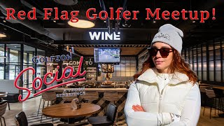 The Red Flag Golfer Meetup at Golfzon Social [upl. by Jamila]