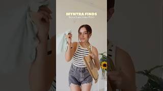 Skims Dupe On Myntra Under ₹500👀🤯 myntrafinds myntrahaul skimshaul affordablefashion [upl. by Dorcy261]