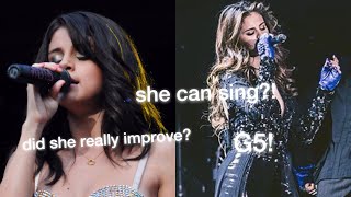 Selena Gomezs Singing Then VS Now [upl. by Gombosi]