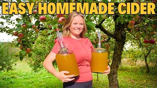 How To Make Cider From Fresh Apples  StepByStep Guide [upl. by Tabbitha949]