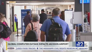 Global outage impacts Jackson airport [upl. by Forland]