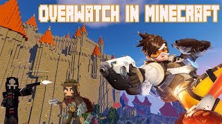 Minecraft Overwatch Mod amp Eichenwalde Map [upl. by Arivle432]