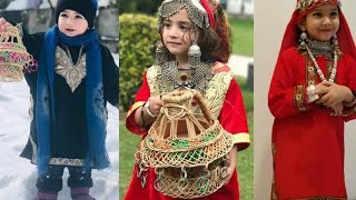 Kashmiri dress for kidstraditional kashmiri dresskashmiri pheran design for girls [upl. by Nere]