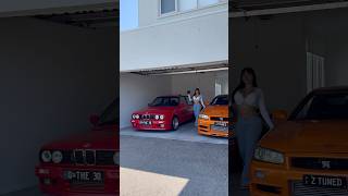 spare tyre install on the e30 bmw e30 mtech2 m3 r34 fastandfurious skyline paulwalker supra [upl. by Natale]