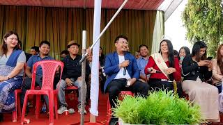 Actor Paolien funny talk with miss manipur university 2022 nungah Vahhoichong haokip🎆 [upl. by Sevein]