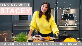 BAKING WITH STACEY Sweet Potato Hash [upl. by Vijnas]