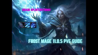 Signature Spellslinger  1105 Frost Mage PvE Guide [upl. by Nnaarual]