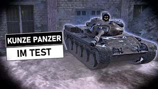 KUNZE PANZER im Test  WoT Blitz Deutsch [upl. by Marrin]