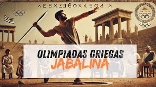 Olimpiadas griegas Lanzamiento de Jabalina [upl. by Anival]