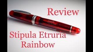 Stipula Etruria Rainbow LE Review [upl. by Kremer]