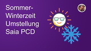 Sommer und Winterzeitumstellung  Konfiguration Saia PCD  Tutorial [upl. by Kcirredal]