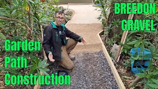 Garden Path Construction How To Build A Beautiful Garden path with Breedon Gravel [upl. by Aseena688]