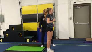 Standing Tuck Training Cheer [upl. by Lolanthe]