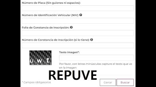 Cómo checar en REPUVE si tu vehículo 🚙 tiene reporte de r0b0 o alguna demanda judicial 📜😅 [upl. by Cousins35]