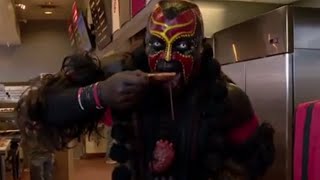 Boogeyman serves up worm pizza on Swerved WWE Network [upl. by Colwin292]