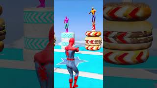 SPIDERMAN TAKES ON CRAZY RAGDOLL CHAOS IN GTAV [upl. by Akvir]