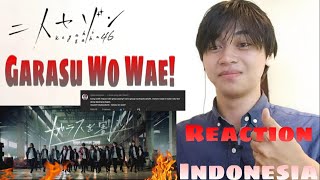 ADUHH SUKA Keyakizaka46 quotGarasu wo warequot MV  Reaction Indonesia [upl. by Ydoj459]