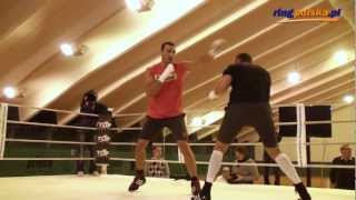 Vitali Klitschko  Open WorkOut before Chisora fight part 2  shadowboxing [upl. by Otreblada]