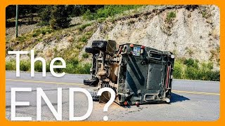 I crash the Defender  Overlanding in Canada  S01E24 [upl. by Steiner709]