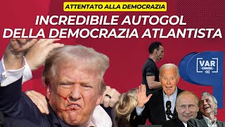 Incredibile autogol della Democrazia Atlantista politics news trump [upl. by Ramma]