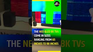 Samsung Neo QLED 8K TV Launched shorts [upl. by Ahsikit]