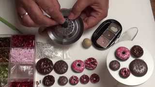 Diy Tuto Fimo Anleitung Donuts Cookies Struktur Deko Idee Polymer Clay [upl. by Renard]