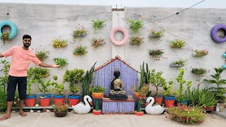 🪴कबाड से जुगाडZero बजेट terrace garden makeoverTerrace gardening in low budget [upl. by Mariellen290]