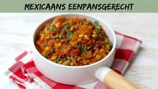 MEXICAANS EENPANSGERECHT  LEKKER EN SIMPEL [upl. by Sicular590]