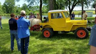 Hueston Woods State Park Ohio Willys Jeep Cement Mixer Demonstration May 2024 [upl. by Angelia]