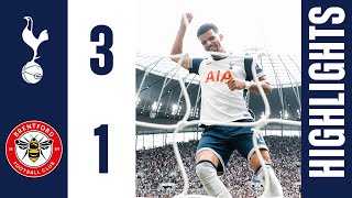 TOTTENHAM HOTSPUR 31 BRENTFORD  PREMIER LEAGUE HIGHLIGHTS  SOLANKE SCORES FIRST SPURS GOAL [upl. by Cybill]