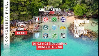 AO VIVO  SULBRASILEIRO U10 e U11  A CONQUISTA FINAL [upl. by Antonetta]