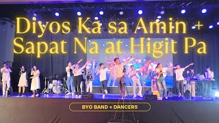 Diyos Ka sa Amin  Sapat Na at Higit Pa  BYO Band  Nov 17 2024  SCHCBC 40th Anniversary [upl. by Keemahs]