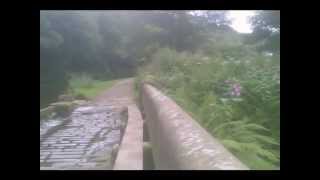 Hebden Bridge canal [upl. by Llebasi916]