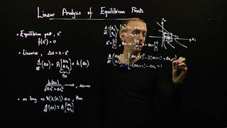 Linear Analysis of Equilibrium Points [upl. by Atirrehs558]