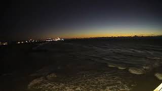 Todays 11222024 Margate Sunrise from Margate Fishing Pier [upl. by Inaboy]